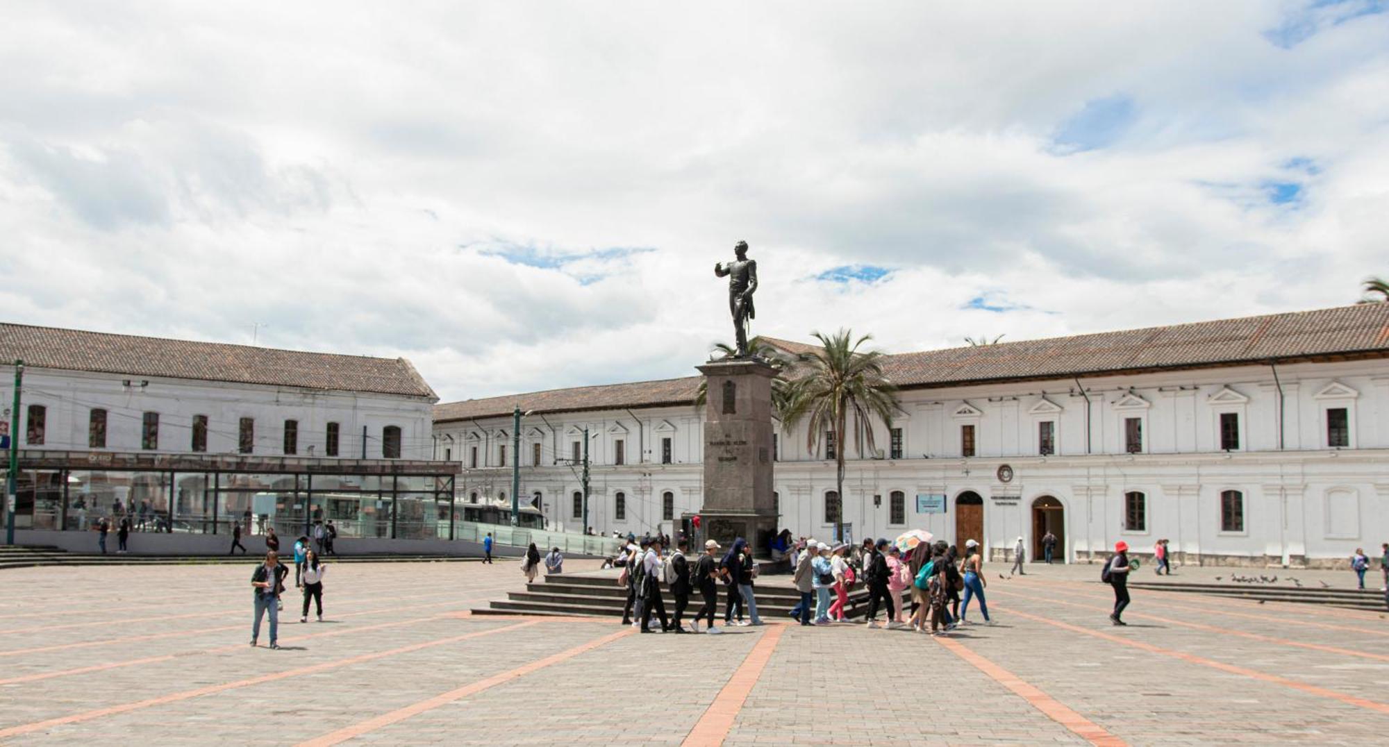 Hostal Carlos Luis Quito Buitenkant foto